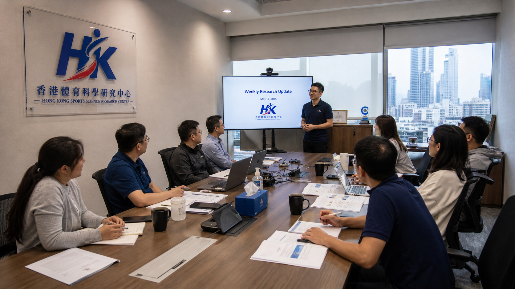 Academic meeting and research discussion